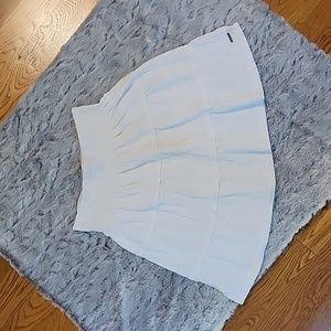 Roxy White Mini Skirt, Girls Size Large, Great Condition!